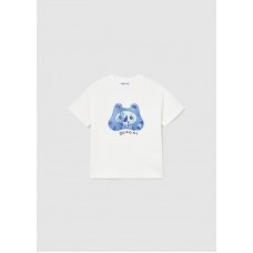 Mayoral - Тениска с лентикулярен мотив oversize Better Cotton за бебе
